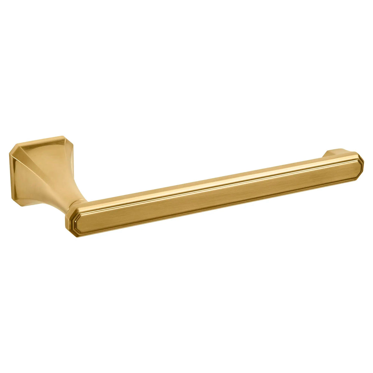 DXV Belshire 9 in. Single Arm Towel Rack in Satin Brass (D35170190.427)