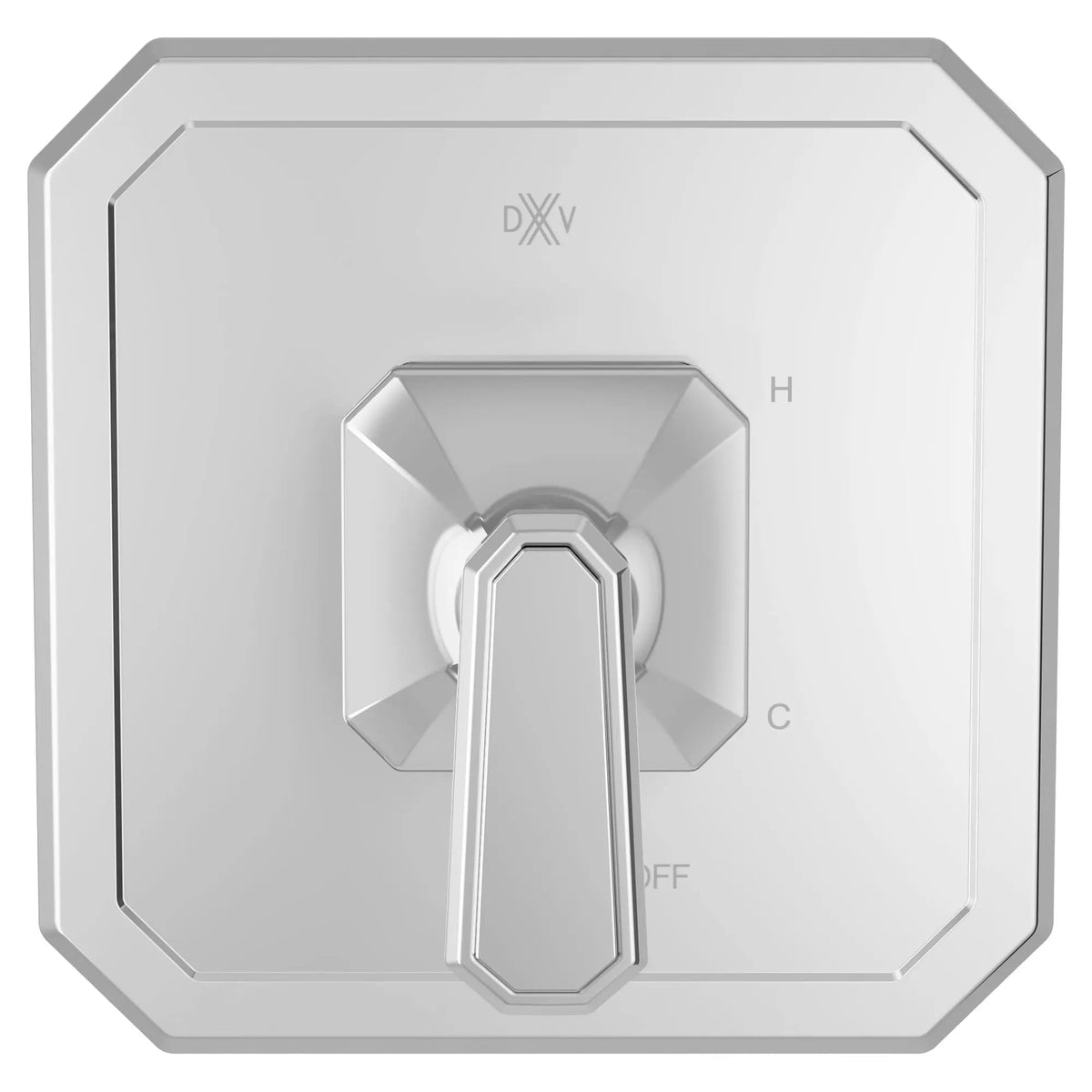 DXV Belshire Single Handle Pressure Balance Valve Trim Only with Lever Handle in Polished Chrome (D35170500.100)