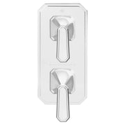 DXV Belshire 2-Handle Thermostatic Valve Trim Only with Lever Handles in Polished Chrome (D35170527.100)