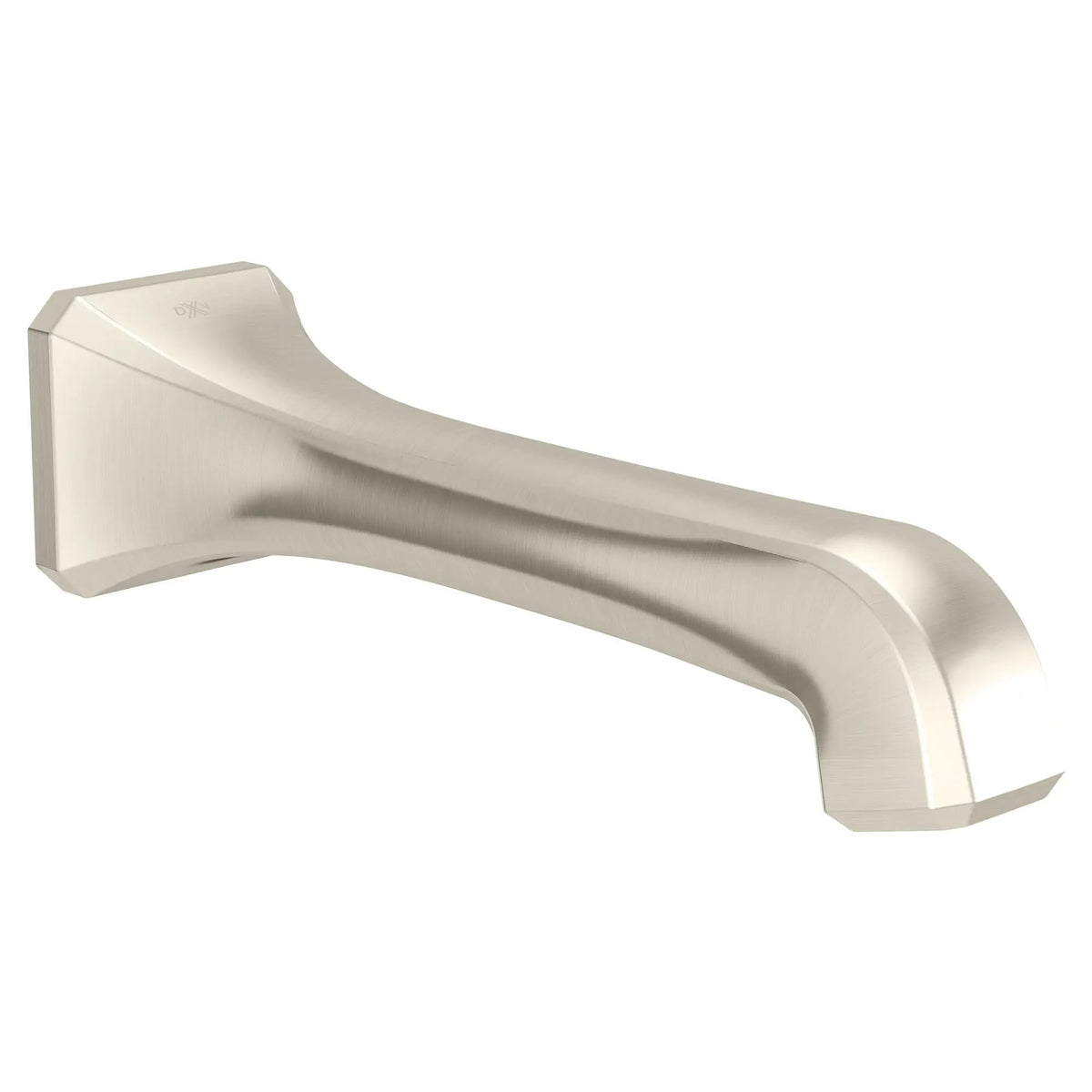 DXV Belshire Wall Mount Bathtub Spout in Platinum Nickel (D35170760.150)