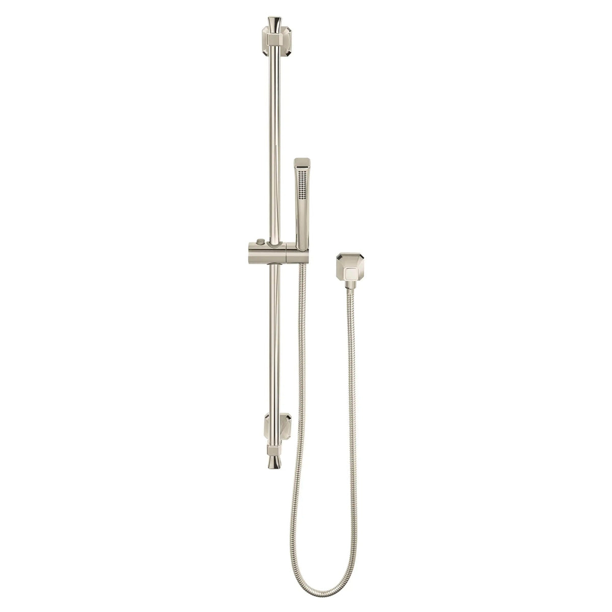 DXV Belshire Personal Hand Shower Set with Adjustable 30 in. Slide Bar in Platinum Nickel (D35170780.150)