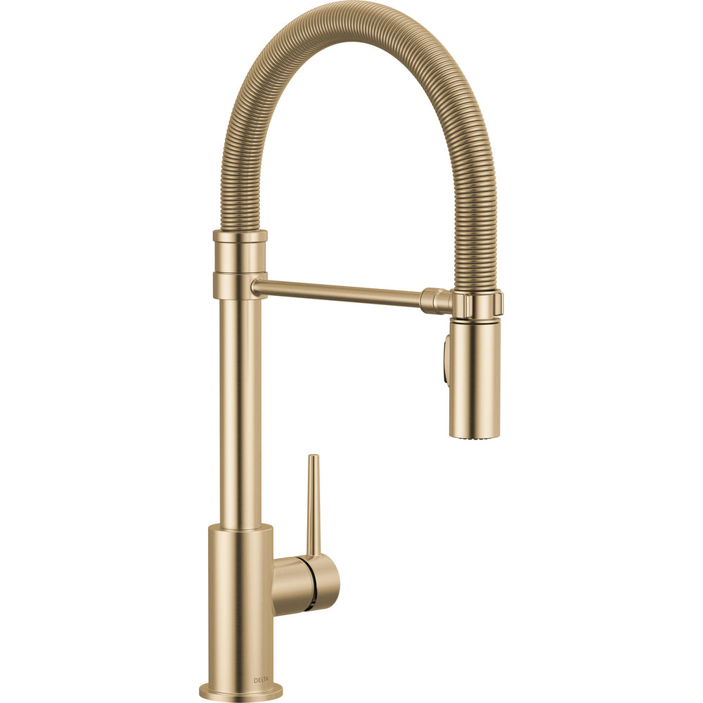 Delta Trinsic Single Handle Pull-Down Kitchen 9659-DST - Champagne Bronze