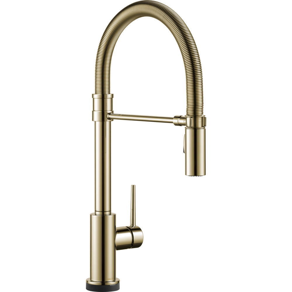 Delta Trinsic Pro Pulldown Touchless Kitchen Faucet - Polished Nickel