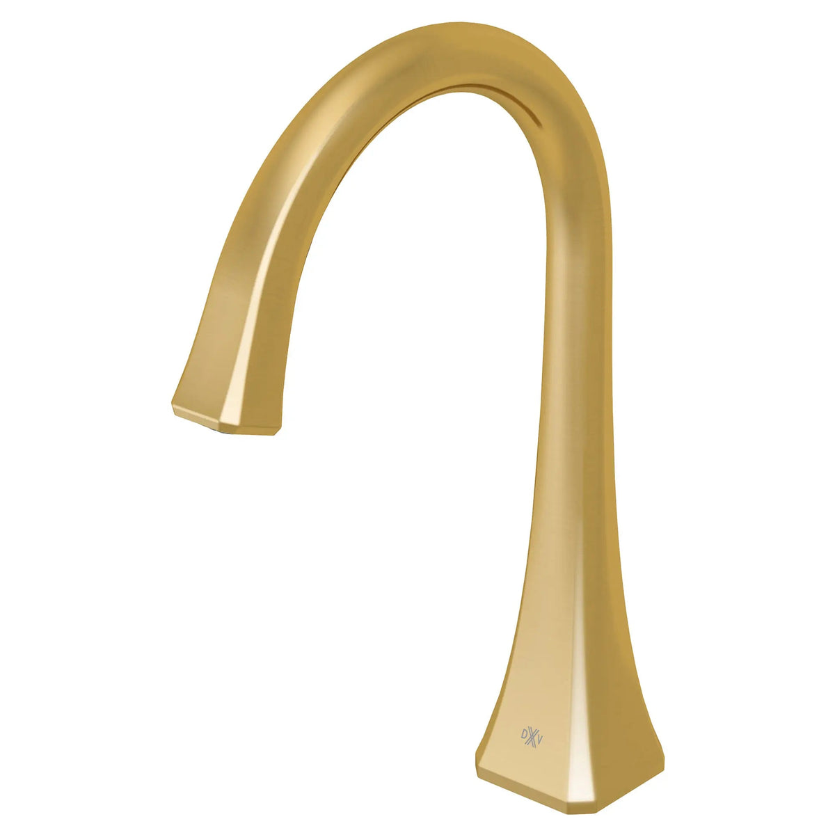 DXV Belshire High Spout Bathroom Faucet Only in Satin Brass (D35170820.427)