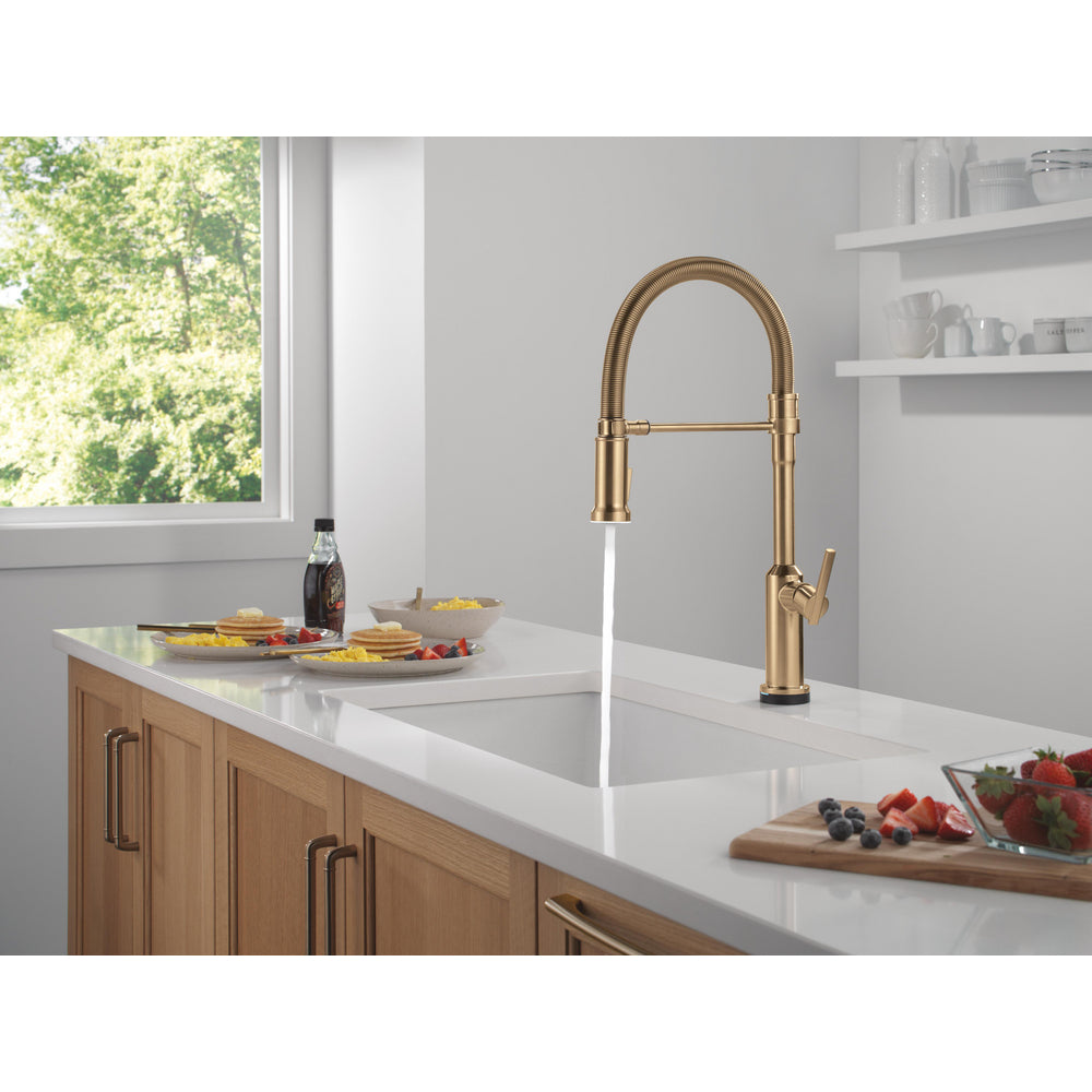 Delta Cordova-Touchless Kitchen Pro Faucet Spring Spout