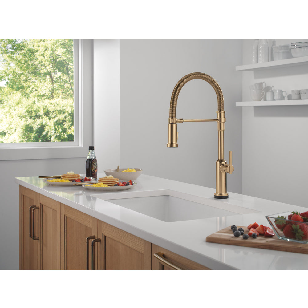 Delta Cordova-Touchless Kitchen Pro Faucet Spring Spout