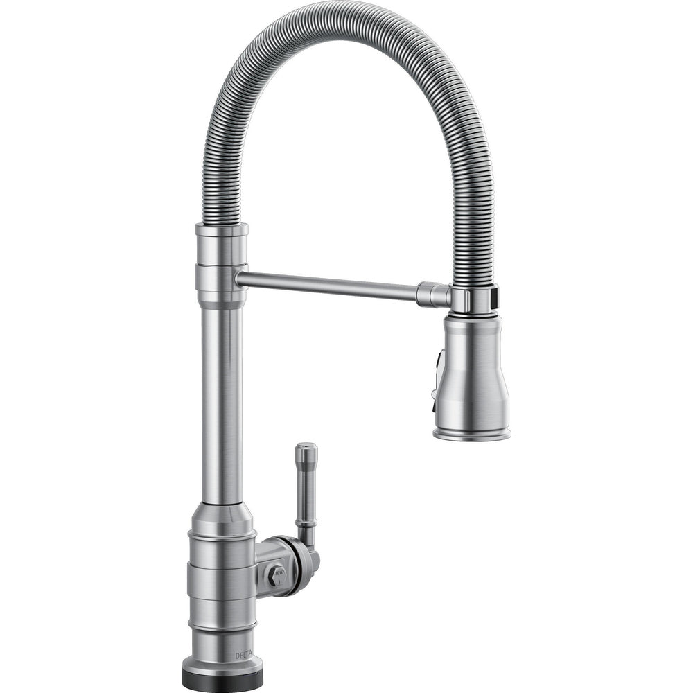 Delta Broderick Pro Touchless Kitchen Pulldown - Arctic Stainless
