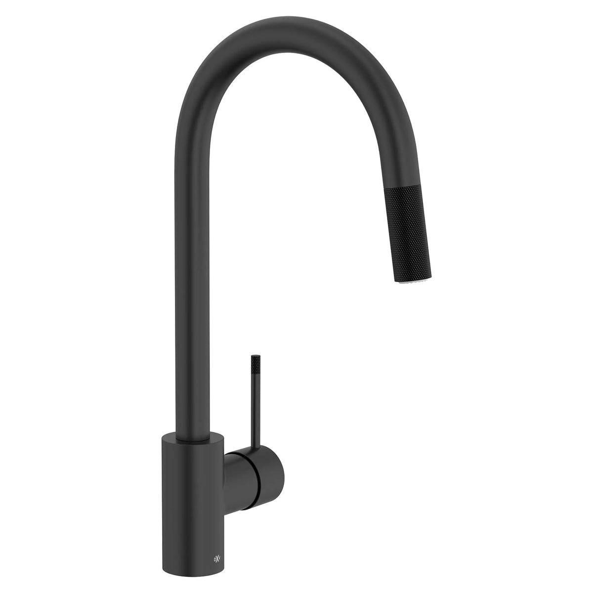 DXV Etre Single Handle Pull-Down Kitchen Faucet with Lever Handle in Matte Black (D35404300.243)