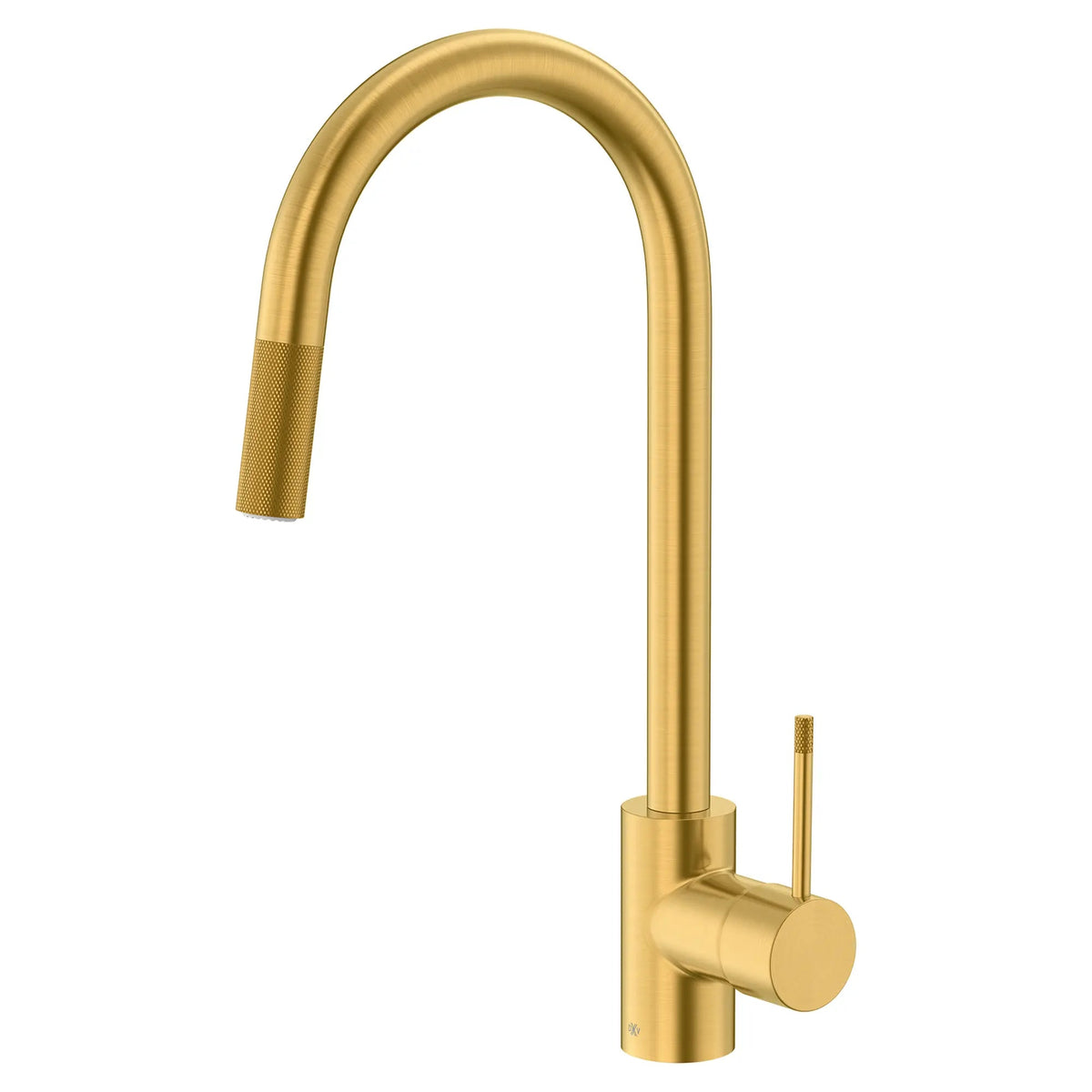 DXV Etre Single Handle Pull-Down Kitchen Faucet with Lever Handle in Satin Brass (D35404300.427) - view 3
