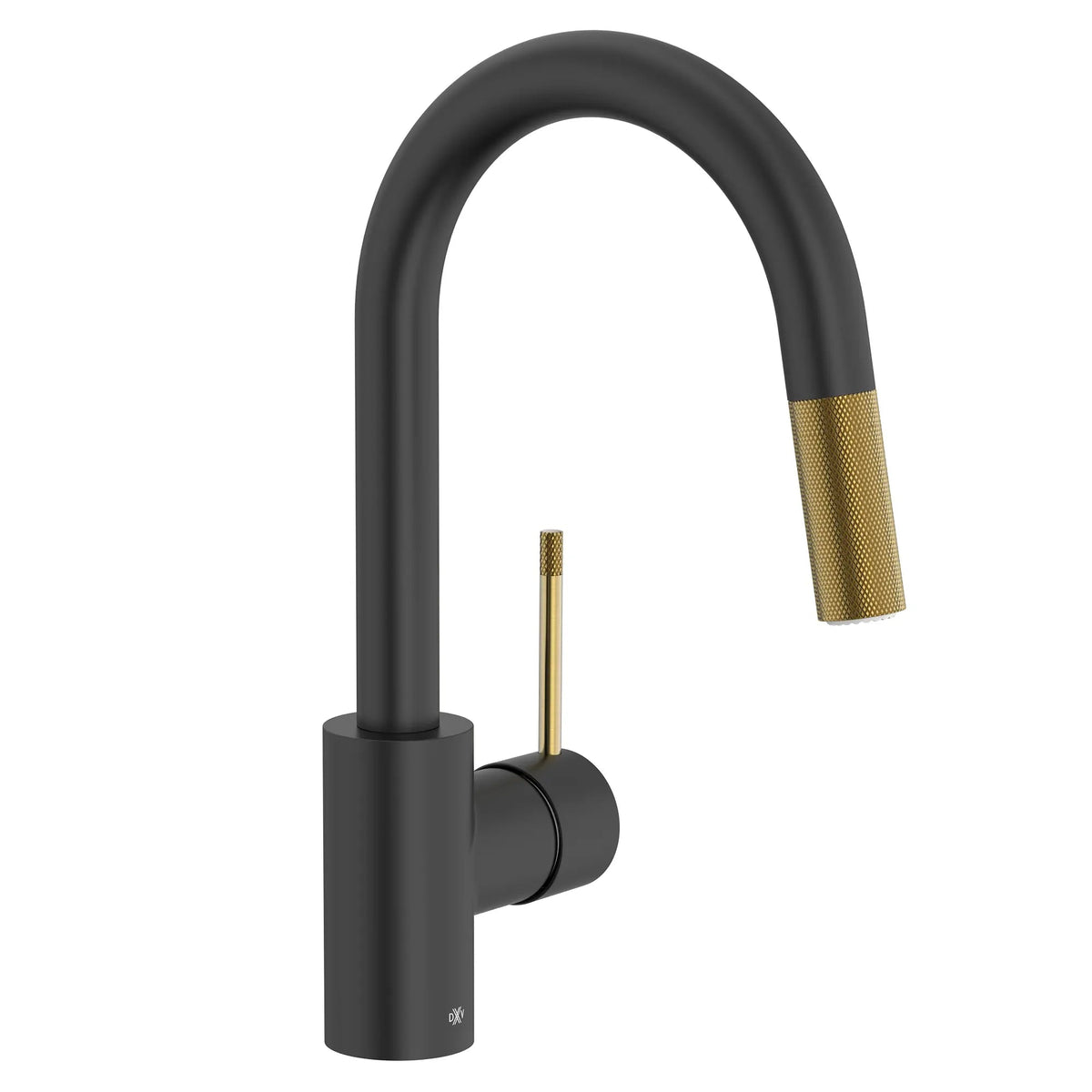 DXV Etre Single Handle Bar Faucet with Lever Handle in Matte Black/Satin Brass (D35404410.249) - view 2