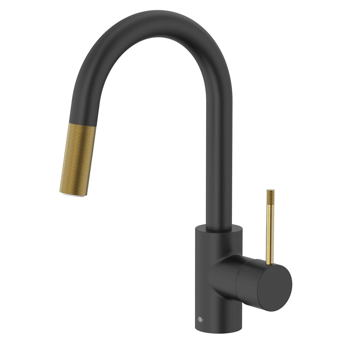 DXV Etre Single Handle Bar Faucet with Lever Handle in Matte Black/Satin Brass (D35404410.249) - view 3