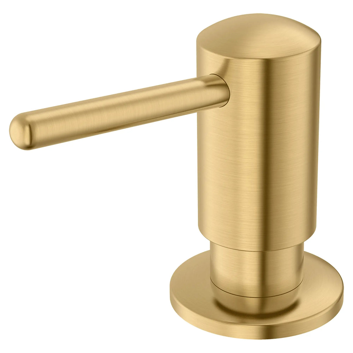 DXV Etre Soap Dispenser in Satin Brass (D35405720.427) - view 4