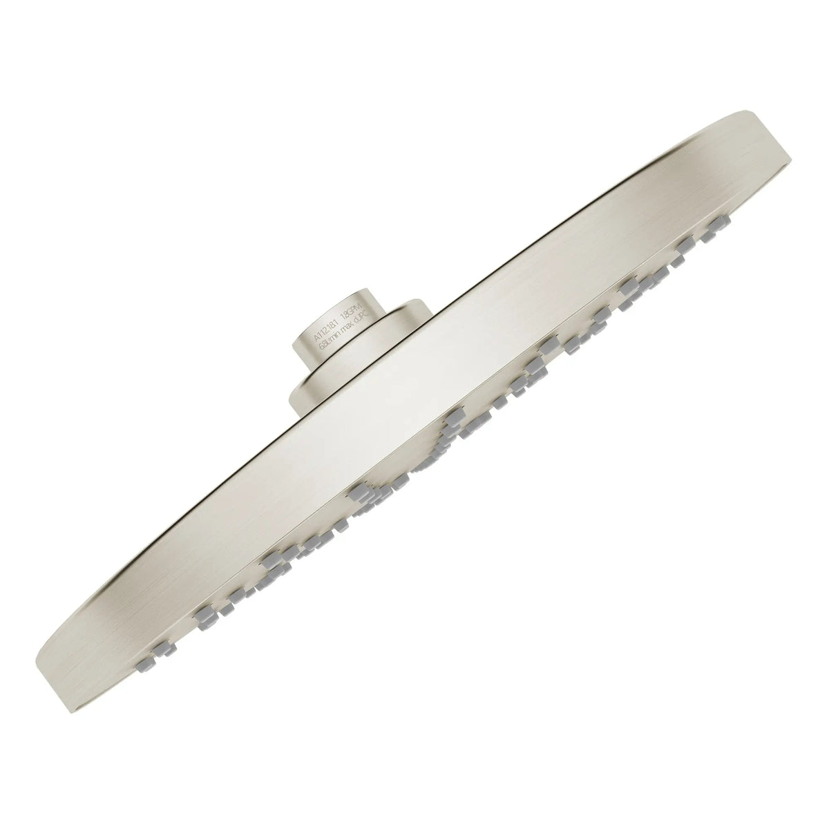 DXV Contemporary Single Function 8 in. Round Showerhead in Brushed Nickel (D3570020C.144) - view 3