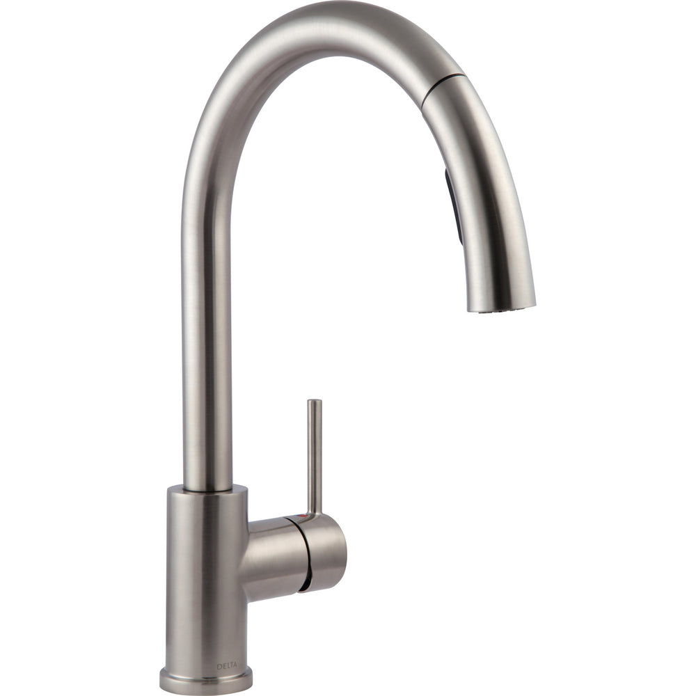 Delta Osler Single Handle Pull Down Kitchen Faucet - Stainless Steel