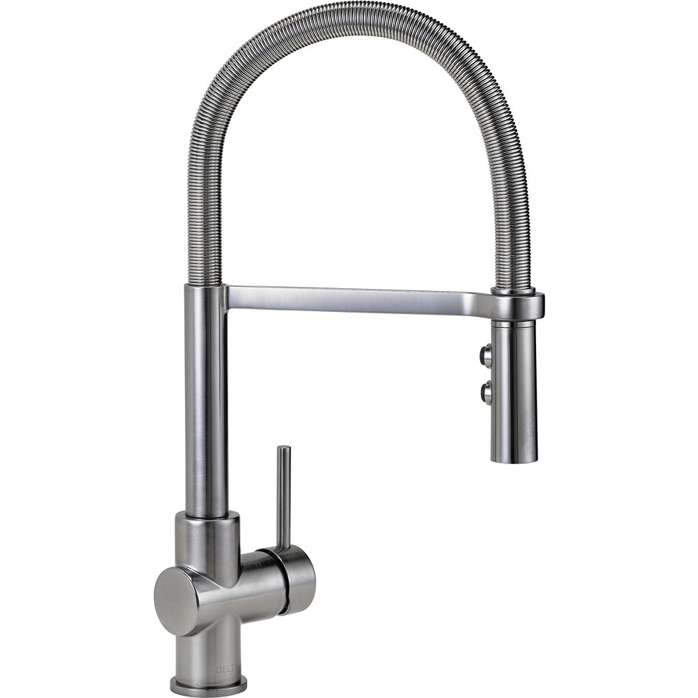 Delta Tommy Gourmet Kitchen Faucet - Arctic Stainless