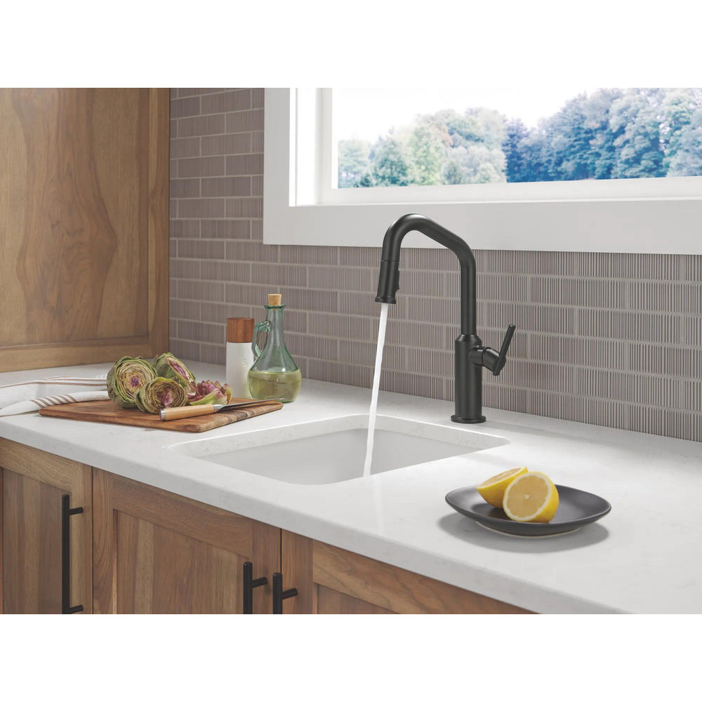 Delta Cordova-Bar/Prep Pulldown Faucet Angle Spout