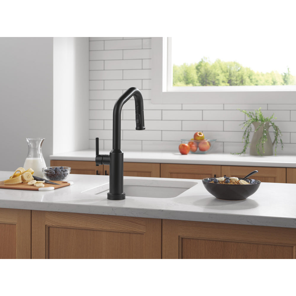 Delta Cordova-Touchless Bar/Prep Pulldown Faucet Angle Spout