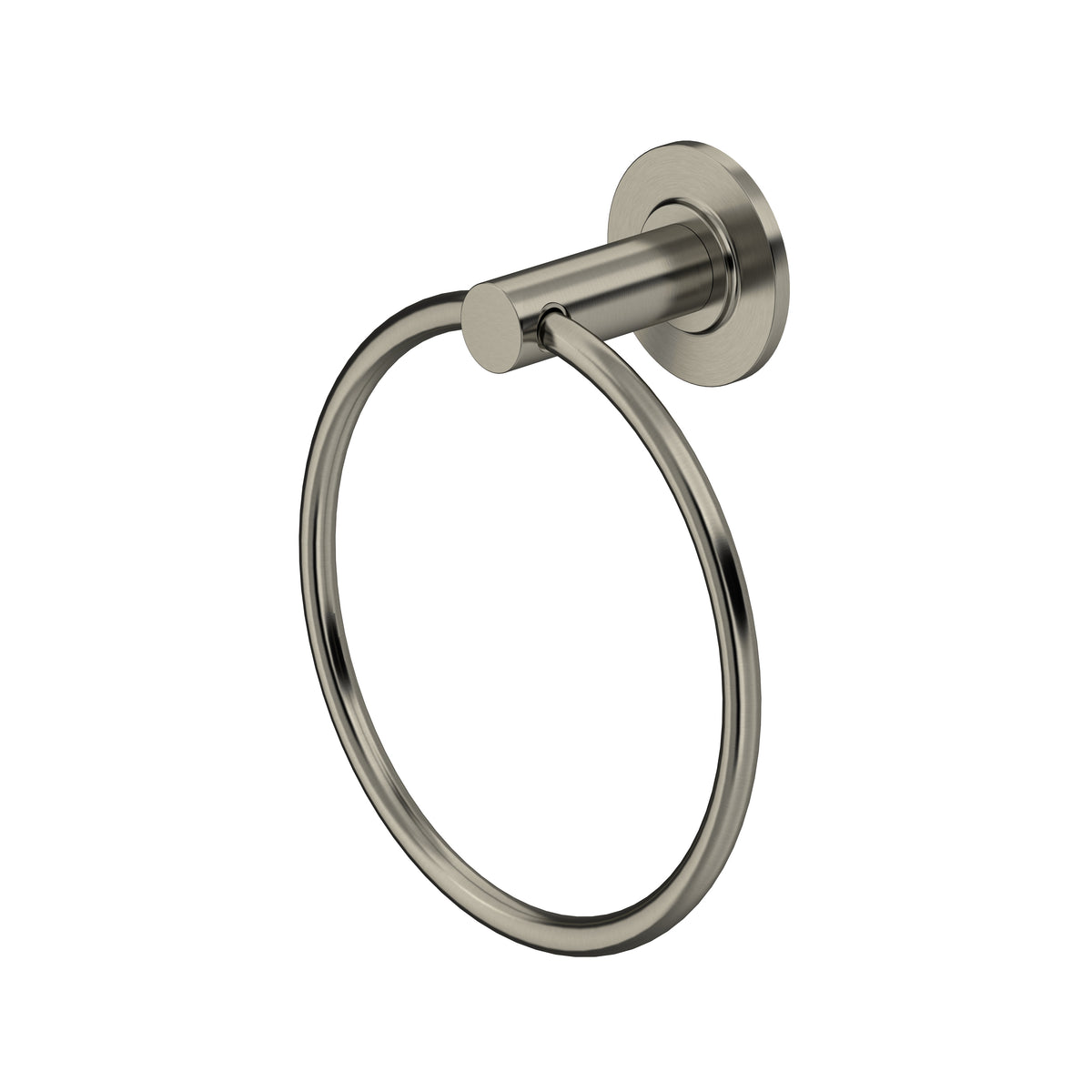 Riobel Authentica Towel Ring - Brushed Nickel (AU7BN)