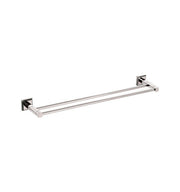 Kube Bath Aqua Nuon 18" Double Towel Bar - Chrome (9911-18)