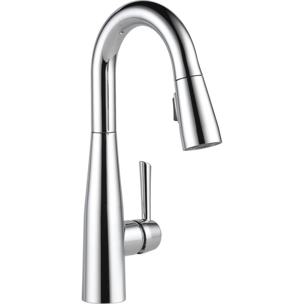 Delta Single Handle Pull-Down Bar/Prep Faucet - Chrome