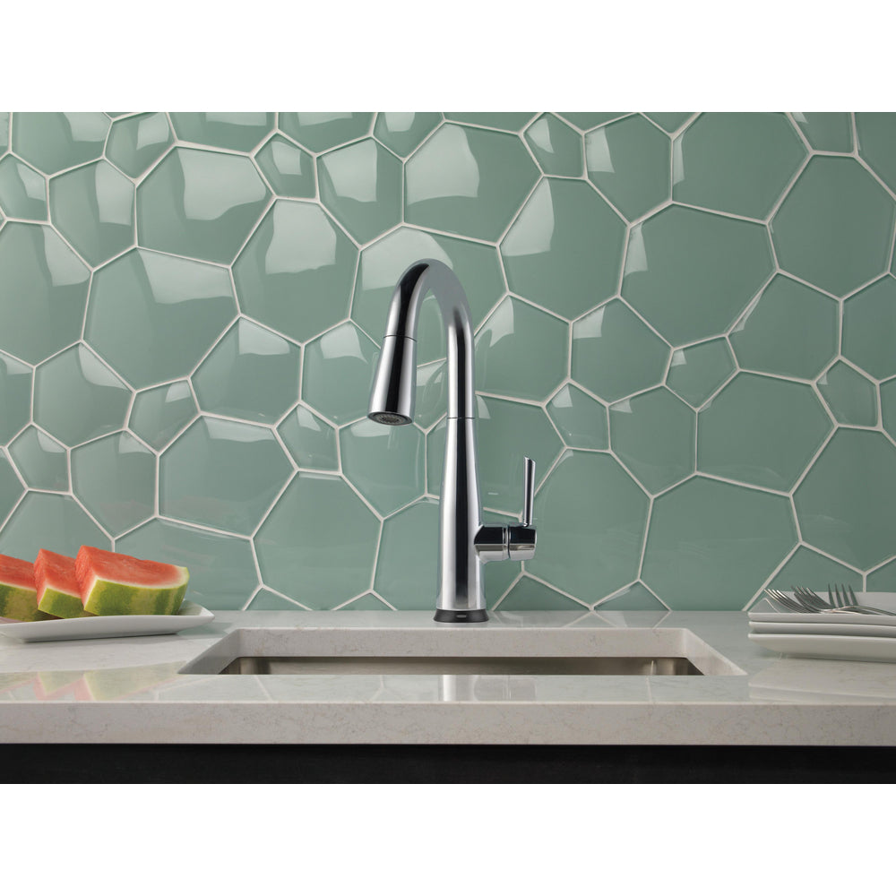 Delta Essa Single Handle Pull-Down Bar/Prep Faucet - Chrome