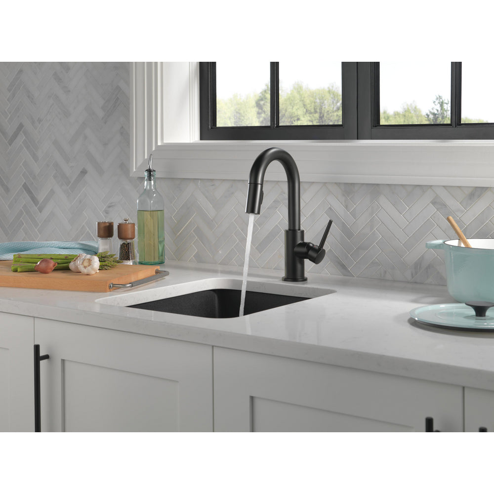 Delta Trinsic Pull-Down Bar/Prep Faucet