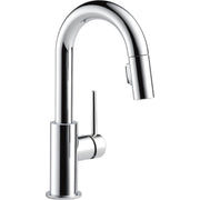 Delta Trinsic Pull-Down Bar/Prep Faucet - Chrome