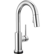 Delta Trinsic Pull-Down Bar/Prep Faucet With T2O - Chrome