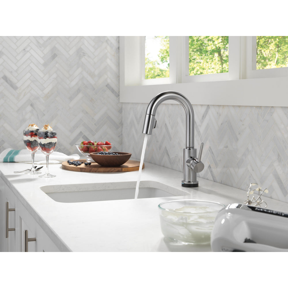 Delta Trinsic Bar Pulldown Touchless Kitchen Faucet
