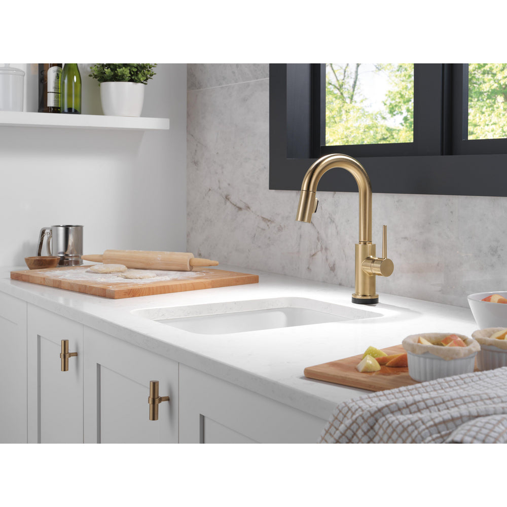 Delta Trinsic Bar Pulldown Touchless Kitchen Faucet