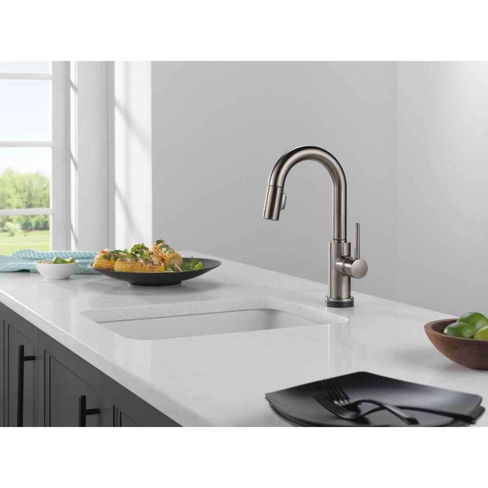 Delta Trinsic Bar Pulldown Touchless Kitchen Faucet