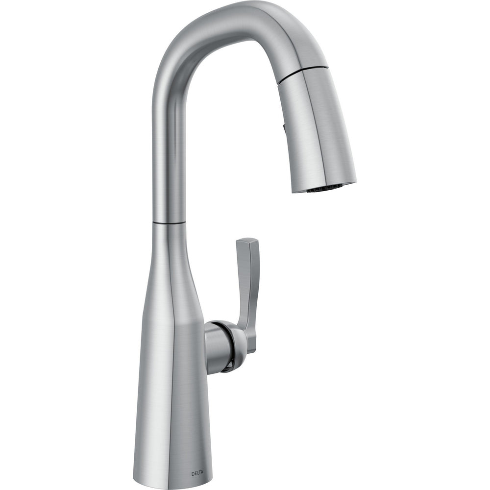 Delta Stryke Pull-Down Bar/Prep Faucet 1L - Arctic Stainless