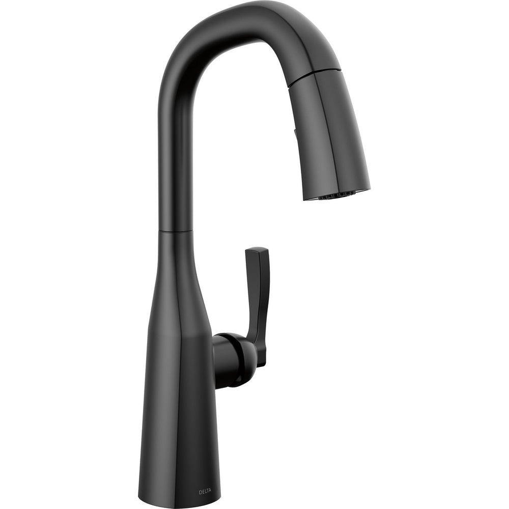 Delta Stryke Pull-Down Bar/Prep Faucet 1L - Matte Black
