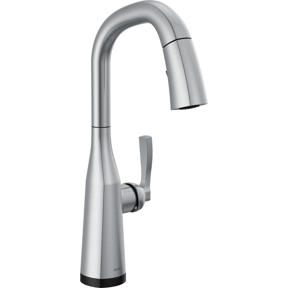 Delta Stryke Touch2O Pull-Down Bar/Prep Faucet 1L - Arctic Stainless