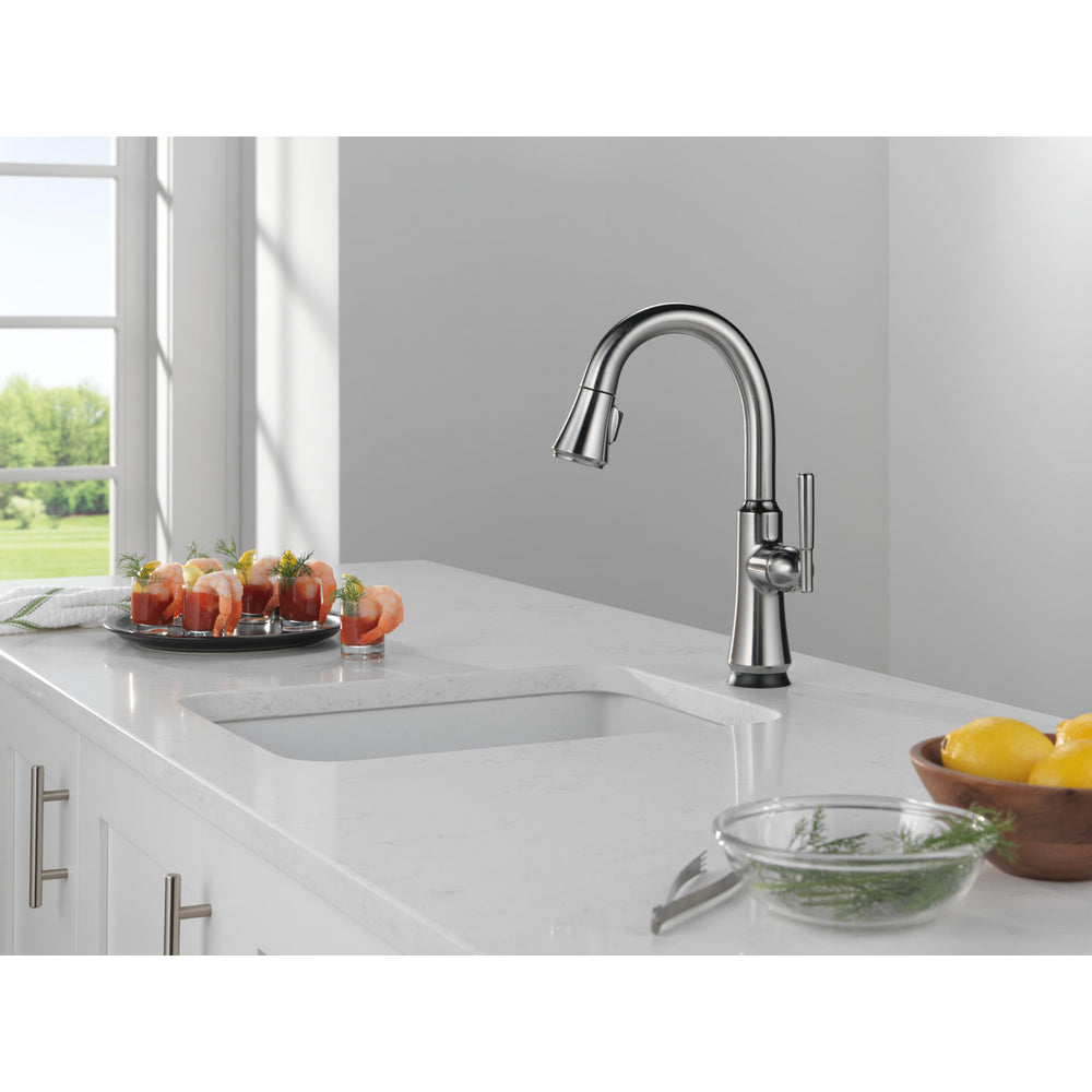 Delta Coranto Pulldown Touchless Kitchen Bar Faucet Ar