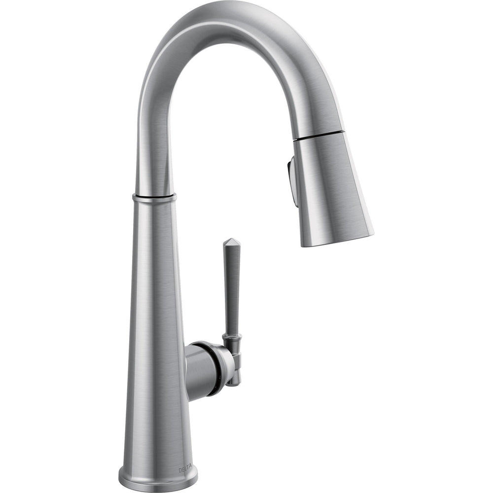 Delta Emmeline Pull-Down Bar/Prep Faucet 1L - Arctic Stainless