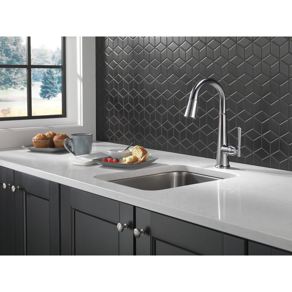 Delta Emmeline Pull-Down Bar/Prep Faucet 1L