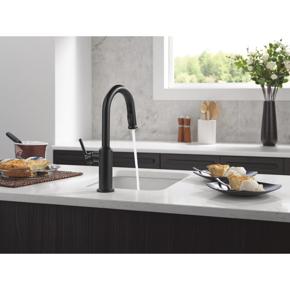 Delta Cordova-Bar/Prep Pulldown Faucet Arc Spout