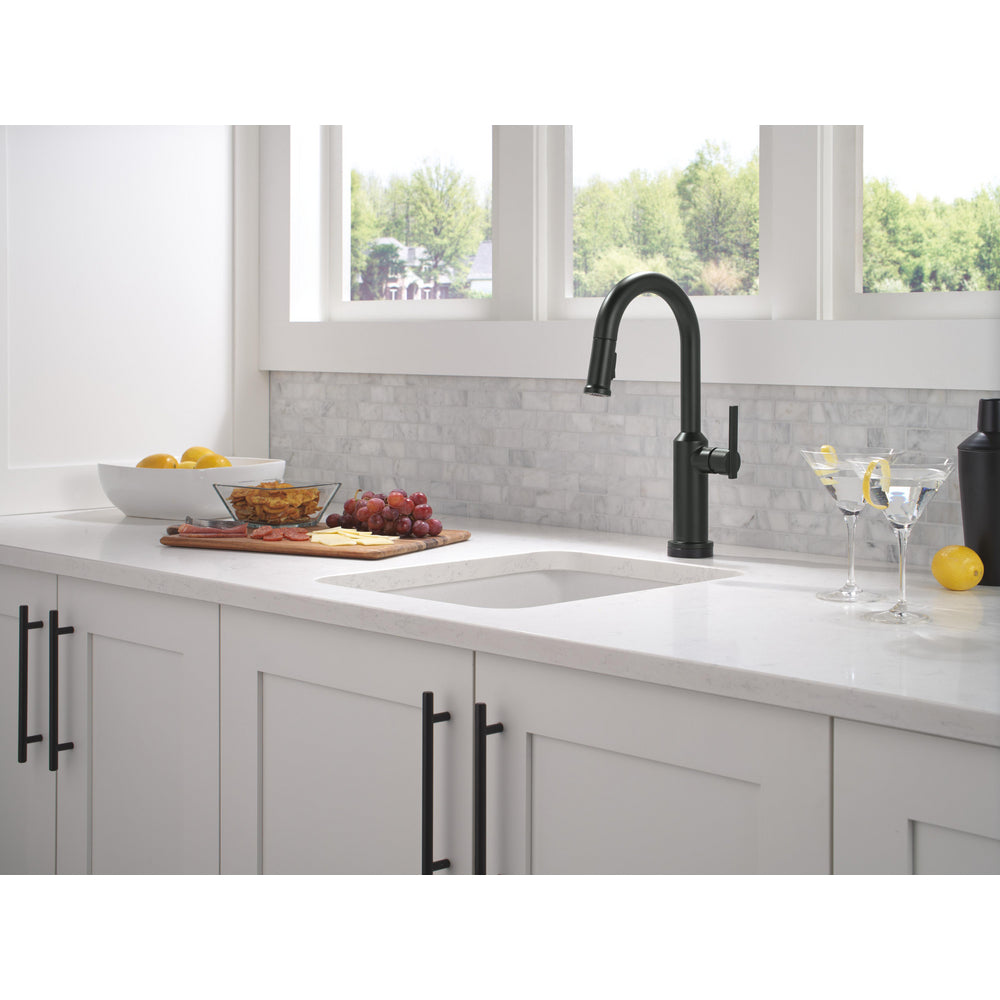 Delta Cordova-Touchless Bar/Prep Pulldown Faucet Arc Spout