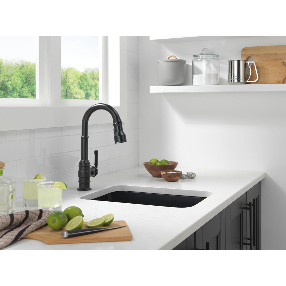 Delta Broderick Pull-Down Bar/Prep Faucet 1L