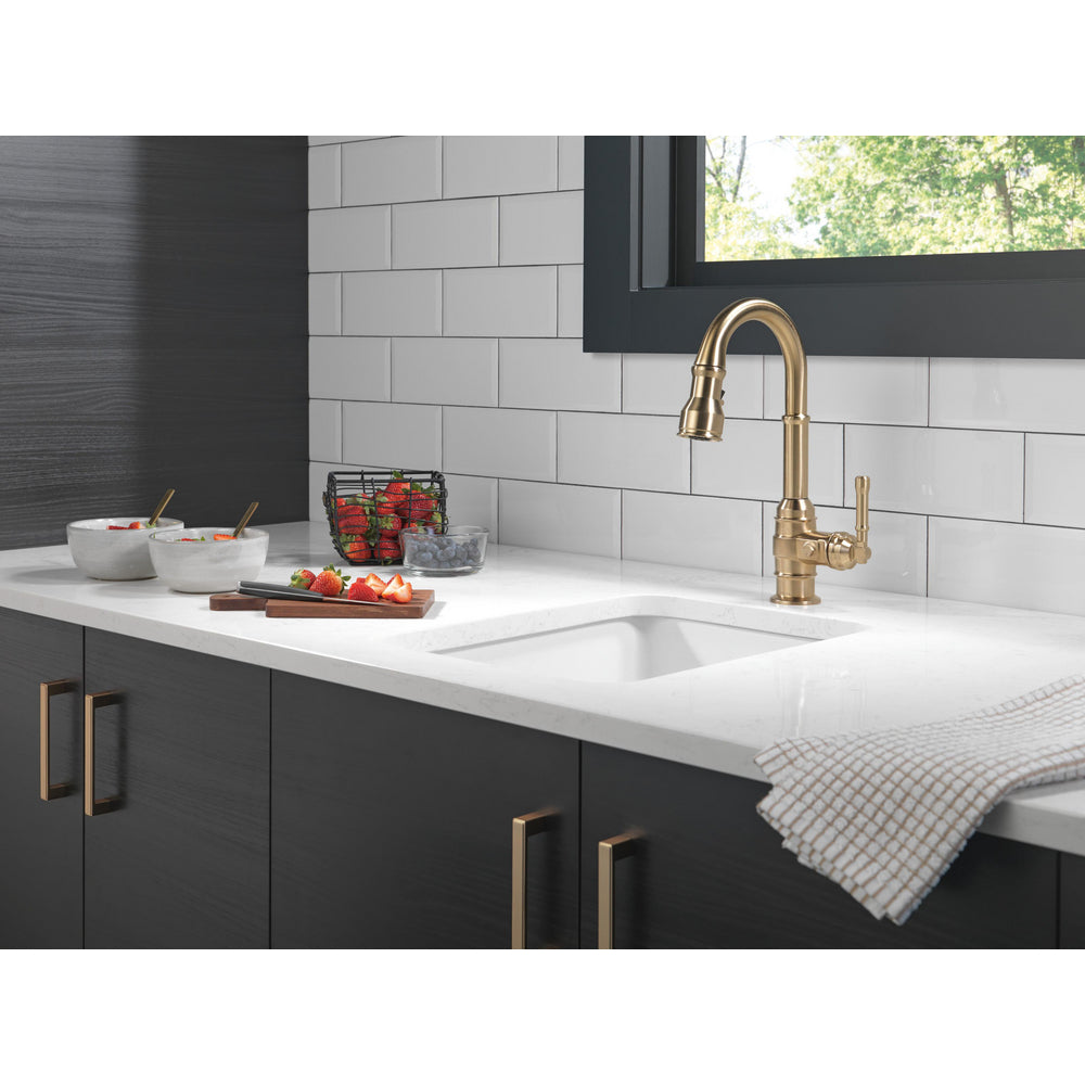 Delta Broderick Pull-Down Bar/Prep Faucet 1L