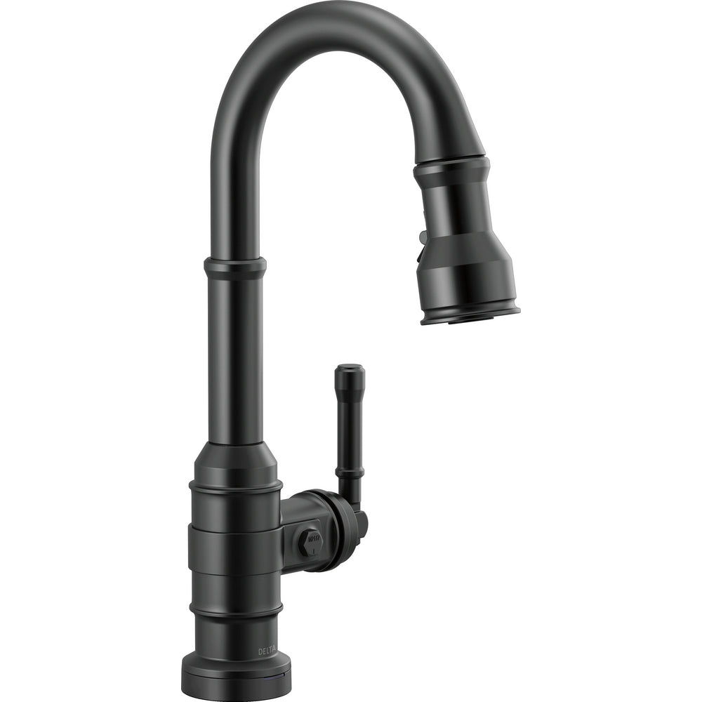 Delta Broderick Touchless Bar Pulldown - Matte Black