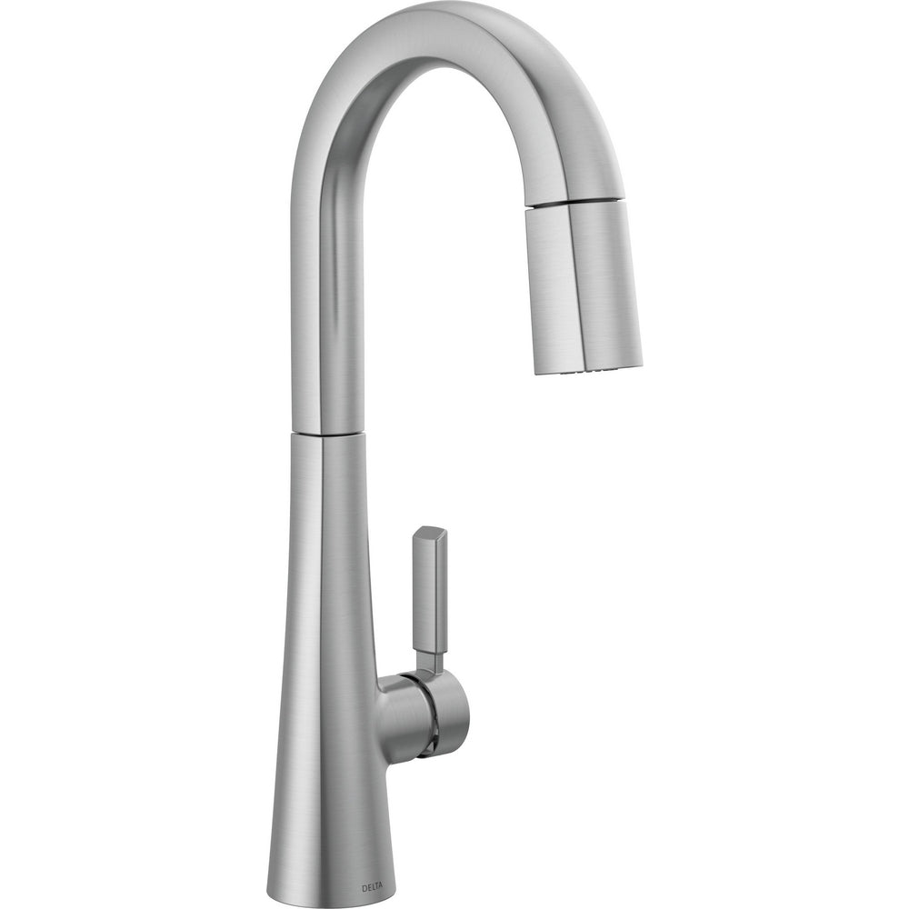 Delta Monrovia Bar Prep Pulldown - Arctic Stainless