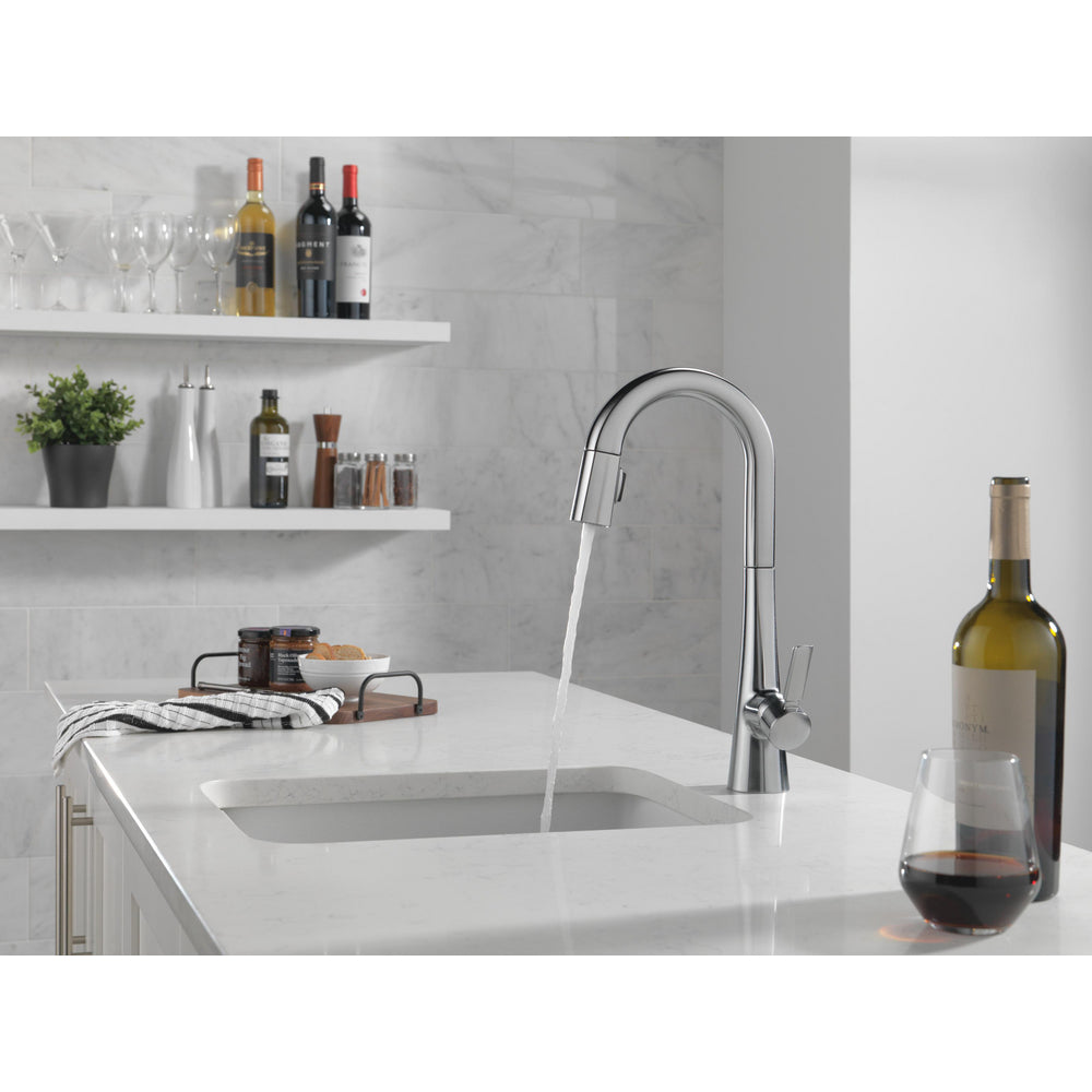 Delta Monrovia Bar Prep Pulldown - Arctic Stainless