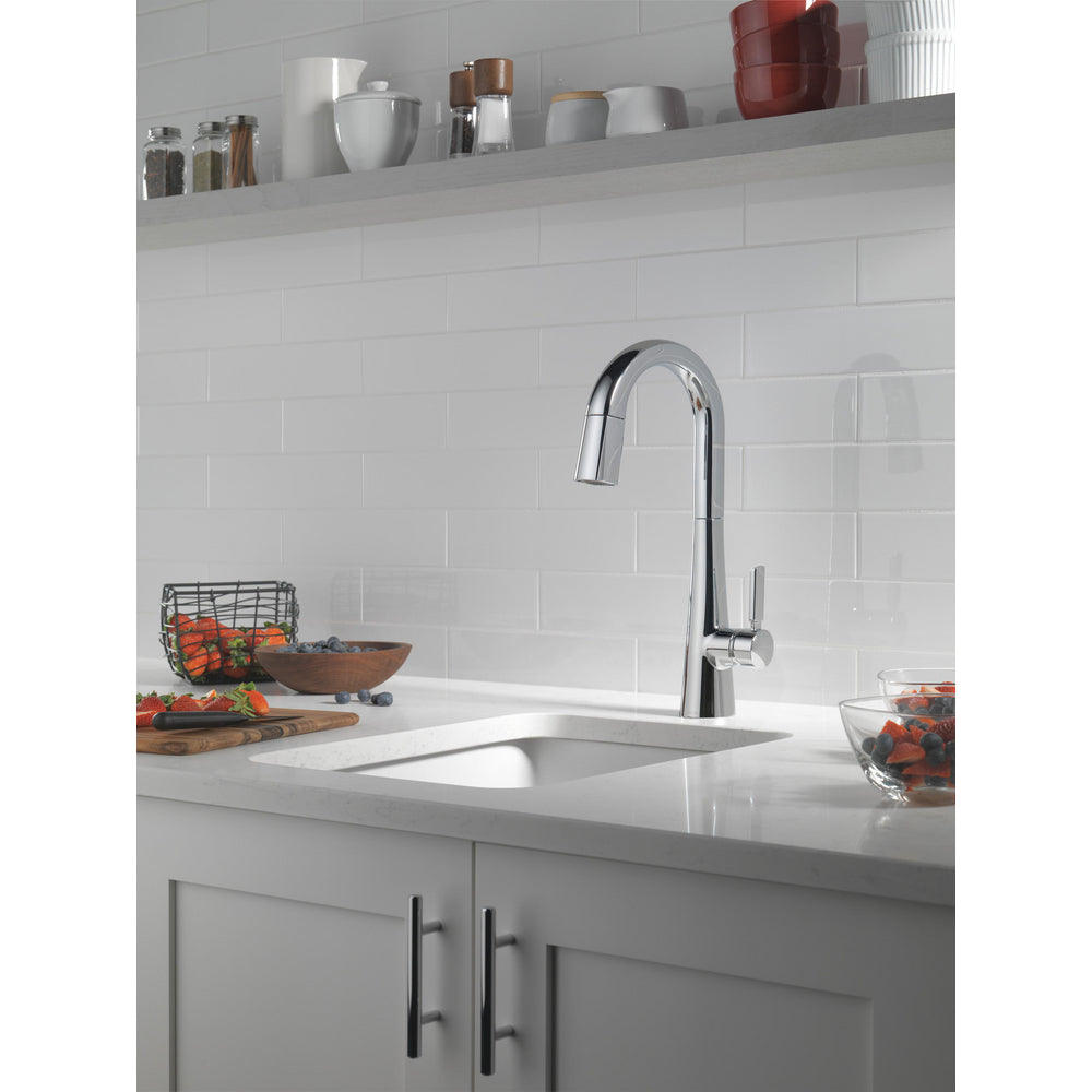 Delta Monrovia Bar Prep Pulldown - Chrome