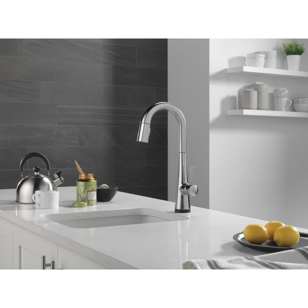Delta Monrovia Bar Prep Pulldown With Touch Lumicoat - Arctic Stainless