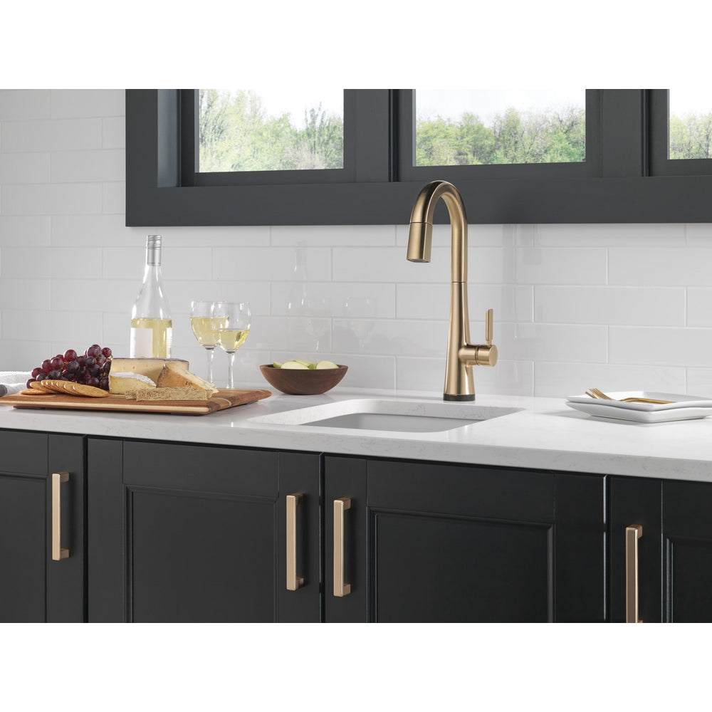 Delta Monrovia Bar Prep Pulldown With Touch Lumicoat - Champagne Bronze