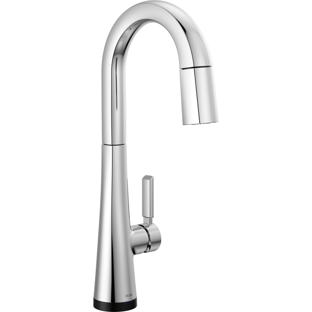 Delta Monrovia Bar Prep Pulldown With Touch Lumicoat - Chrome