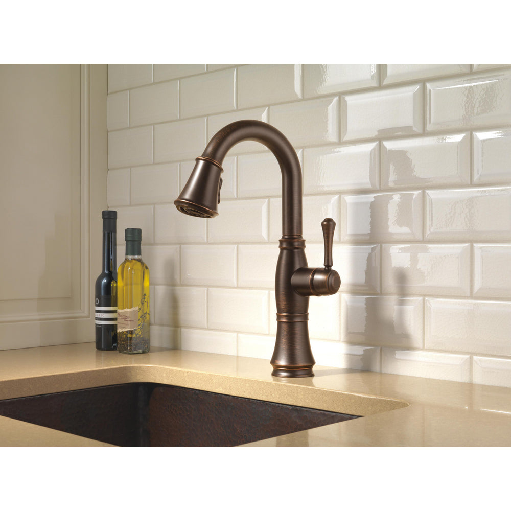 Delta Cassidy Pull-Down Bar/Prep Faucet 1L - Venetian Bronze