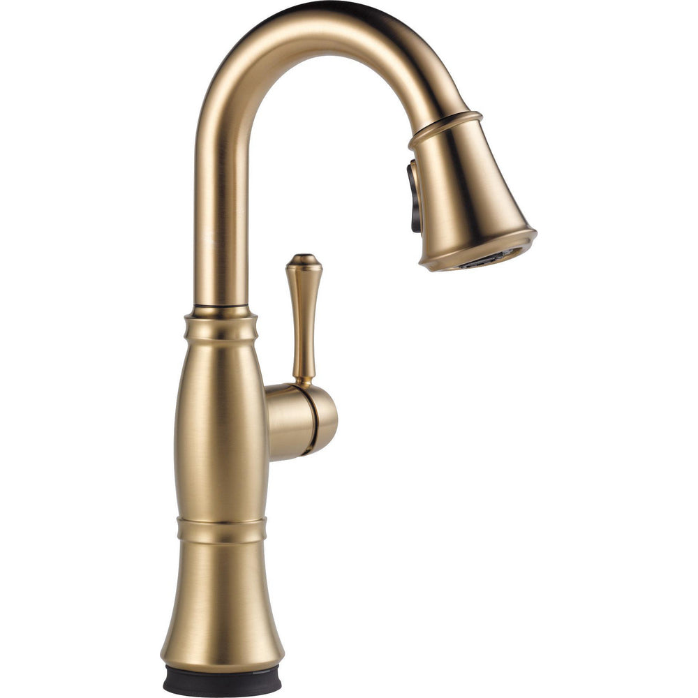Delta Cassidy Touch2O Pull-Down Bar/Prep Faucet 1L - Champagne Bronze